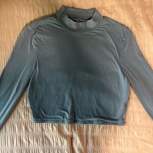 Light Blue Aeropostale Mock Neck
